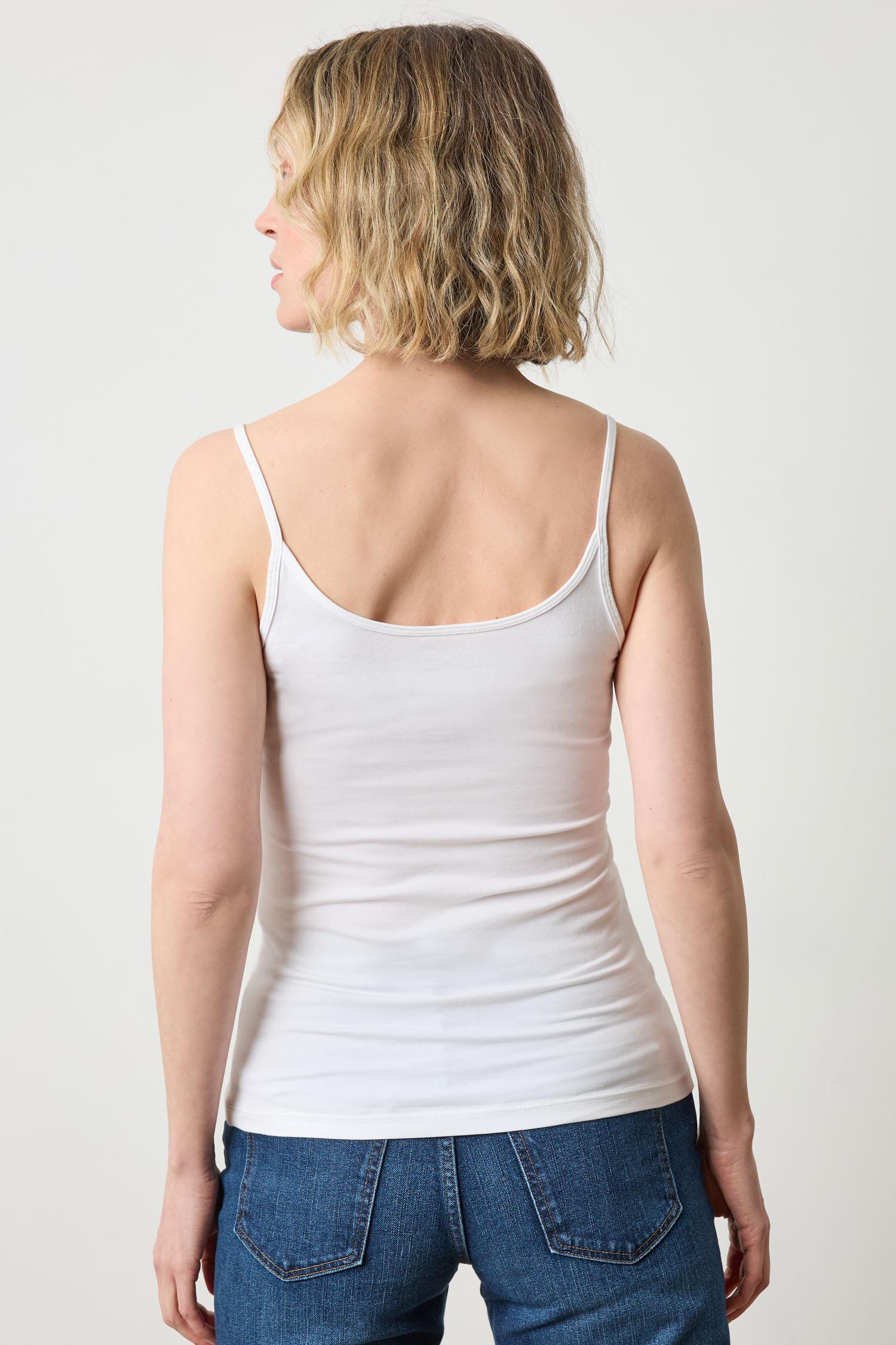 Camisole in color White Image A2