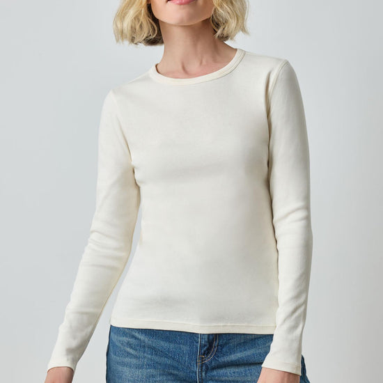 Long Sleeve Crew in color Rope Image A1