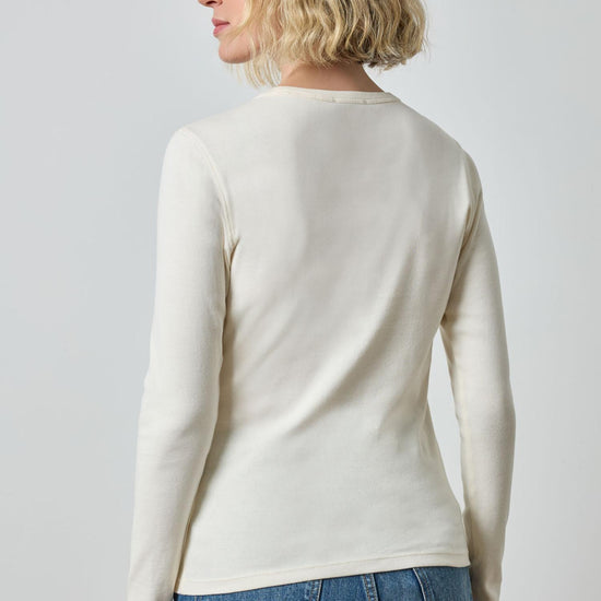 Long Sleeve Crew in color Rope Image A2