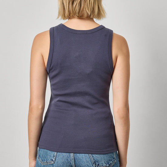 Jewel Tank in color Dark Navy Image A2