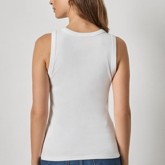 Jewel Tank in color White Image A2