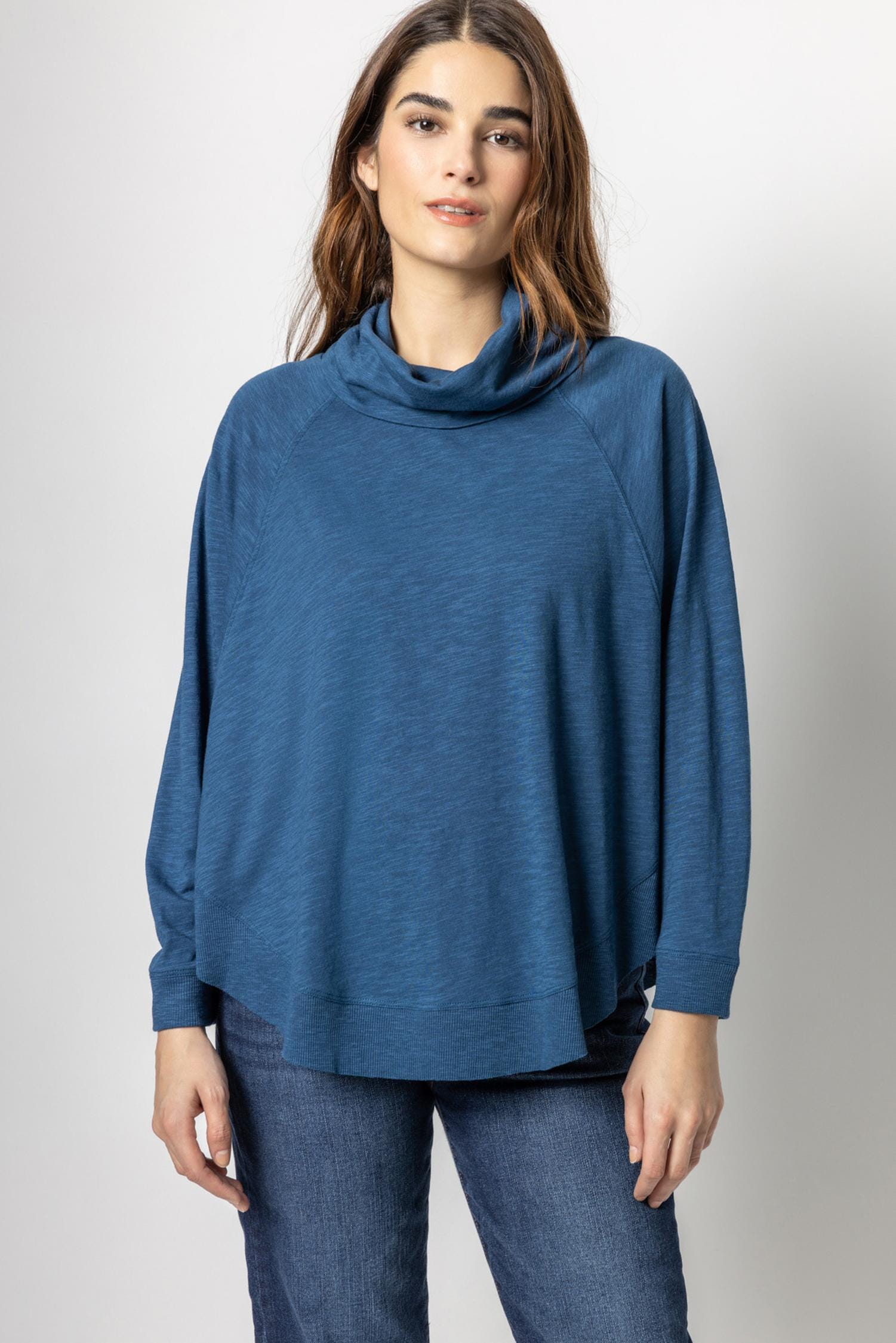 Dolman turtleneck clearance sweater