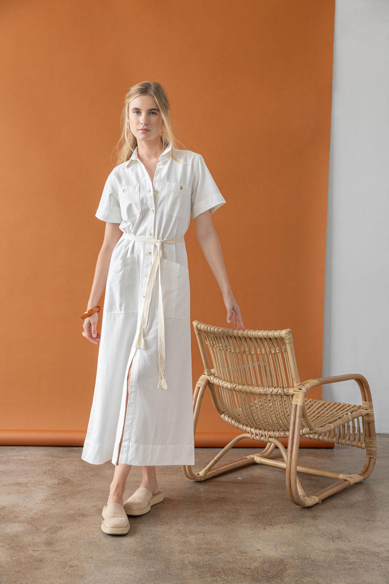 Short Sleeve Maxi Shirt Dress Lilla P Short Sleeve Maxi Shirt Dress Lilla P