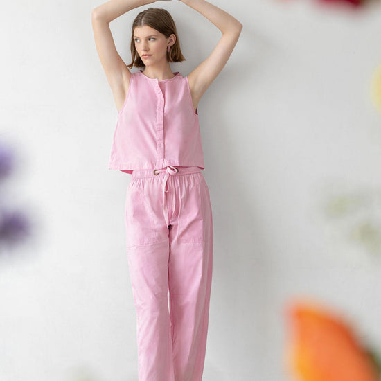 Hidden Placket Top Womens Top Taffy C1