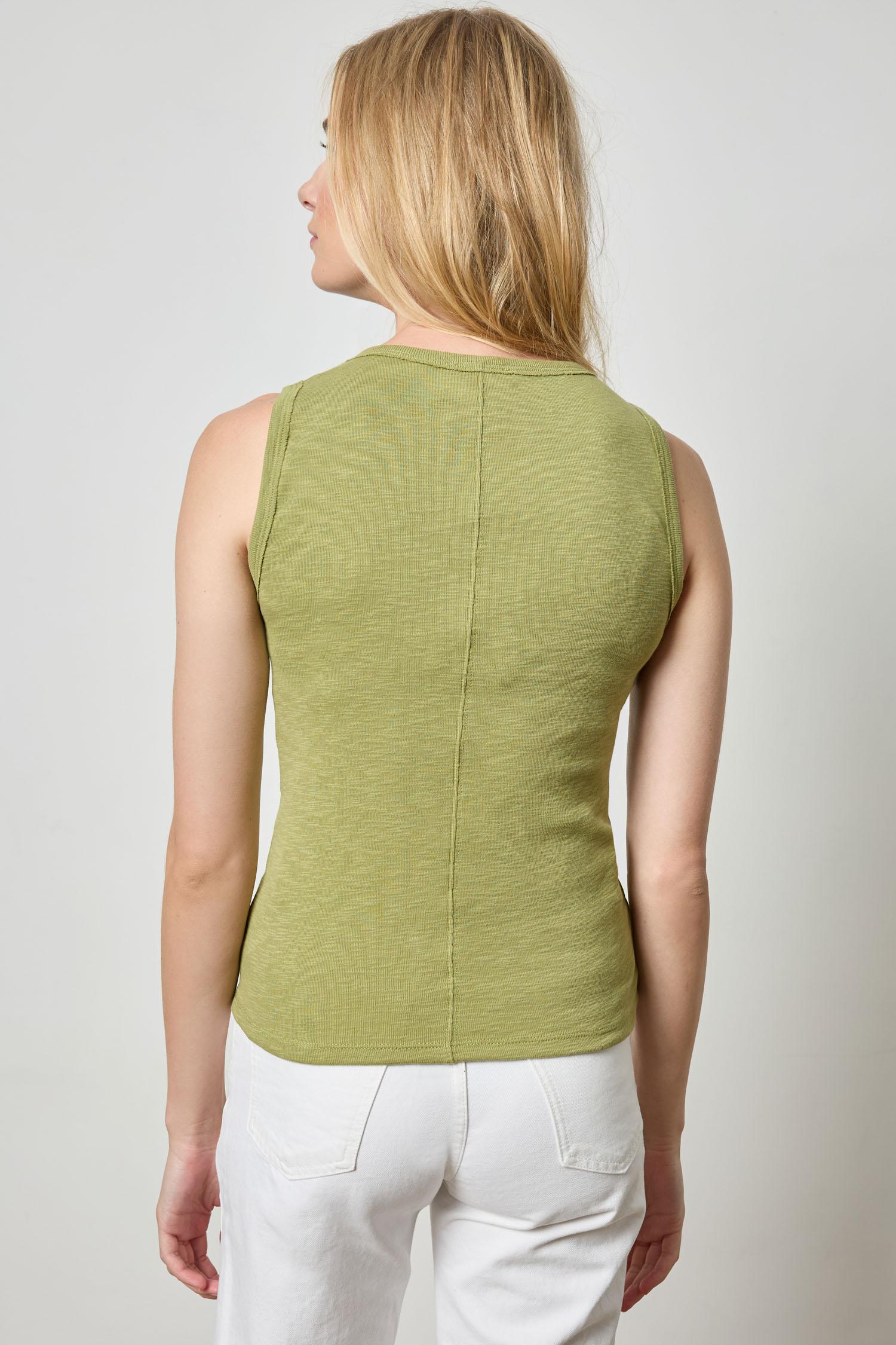 Wide Strap Tank Womens Top Tarragon A2