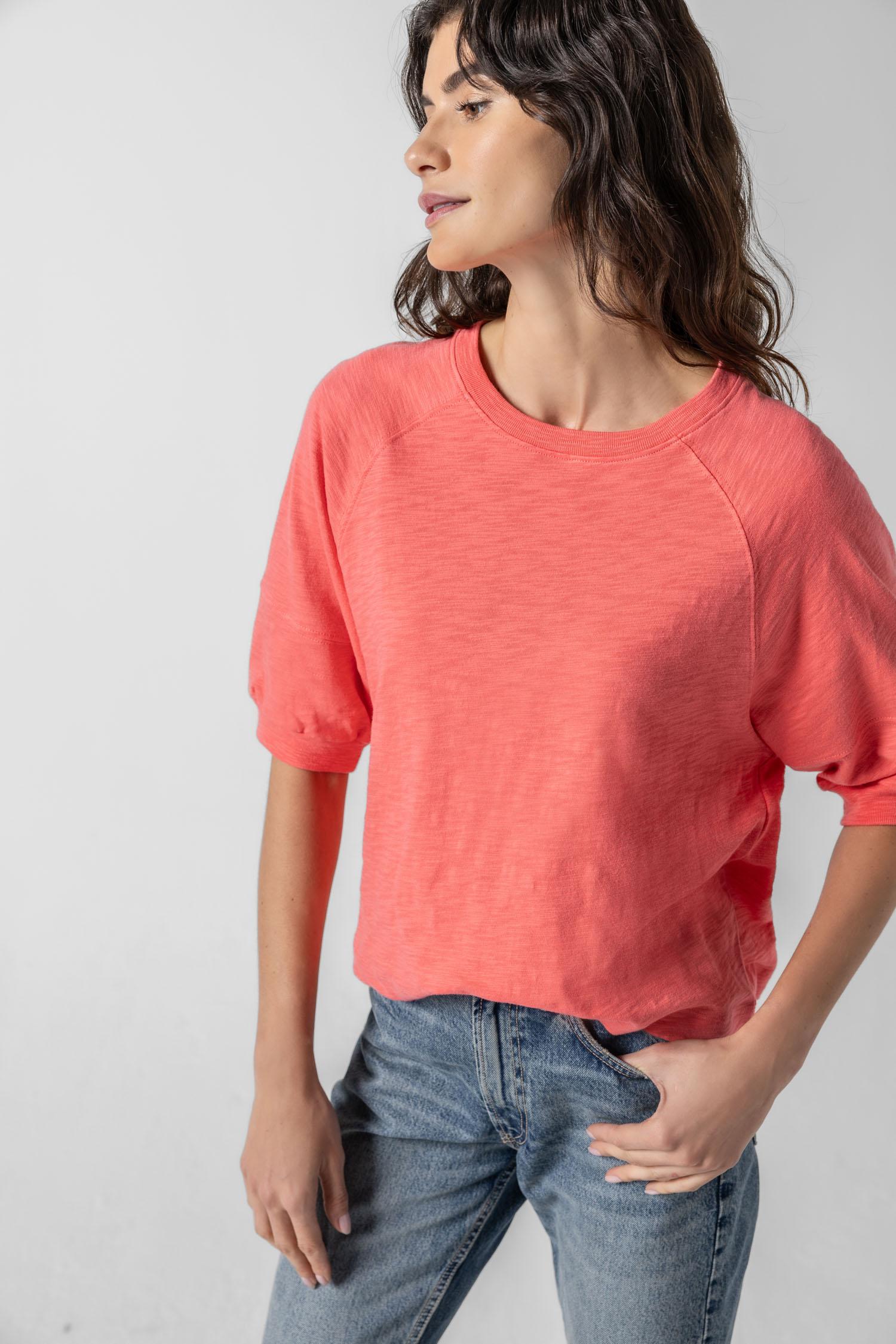Raglan Sweatshirt Tee Womens Top Reef A1