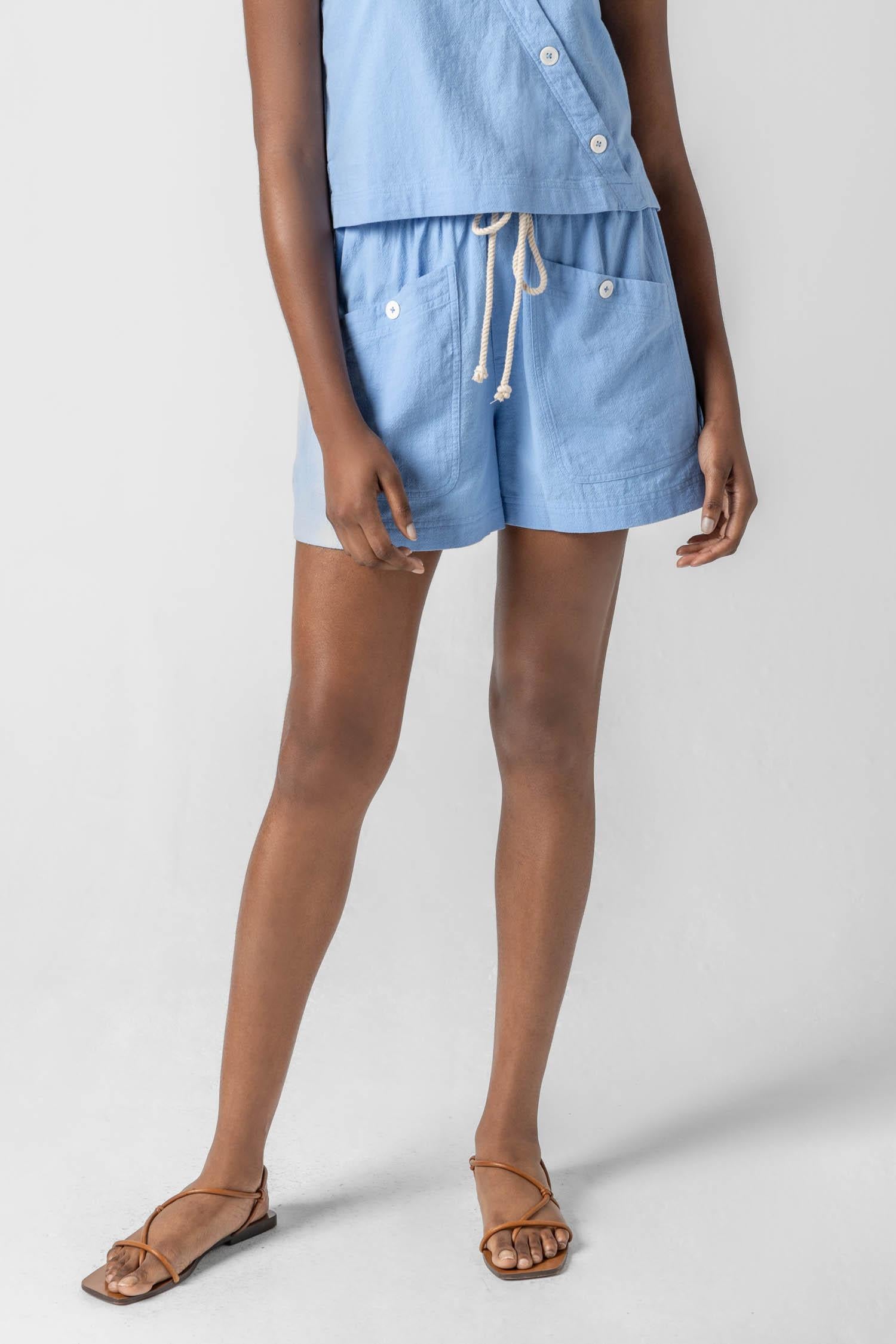 Patch Pocket Shorts Womens Short Malibu A1