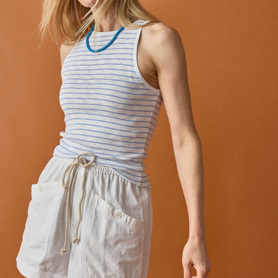 Patch Pocket Shorts Womens Short White C1