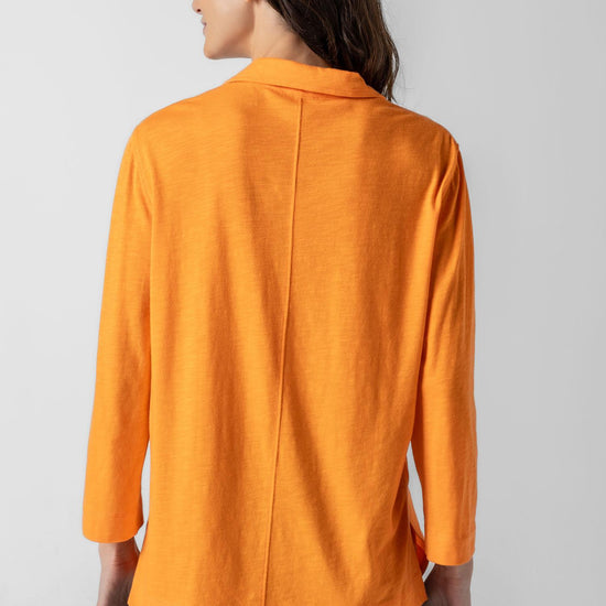 3/4 Sleeve Split Neck Tunic Womens Top Sunkist A2