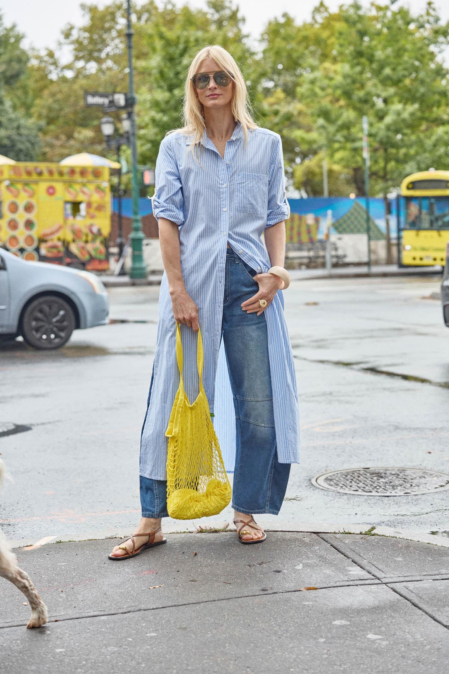 <p>In crisp poplin, the Striped Maxi Shirt Dress offers versatility and effortless ease. Designed with tabs on the sleeves, it can be worn rolled up or down to suit your mood. With tall side slits and a full button-down front, this dress can double as a duster over shorts or white denim for added styling options. An optional natural rope belt allows you to wear it cinched or loose, making it a perfect choice for summer days and beyond.</p> Womens Dress Malibu Stripe C3