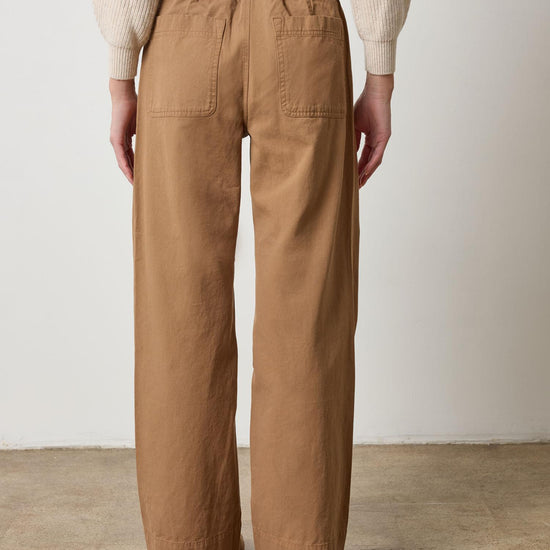 Slant Pocket Twill Pant in color Pecan Image A2
