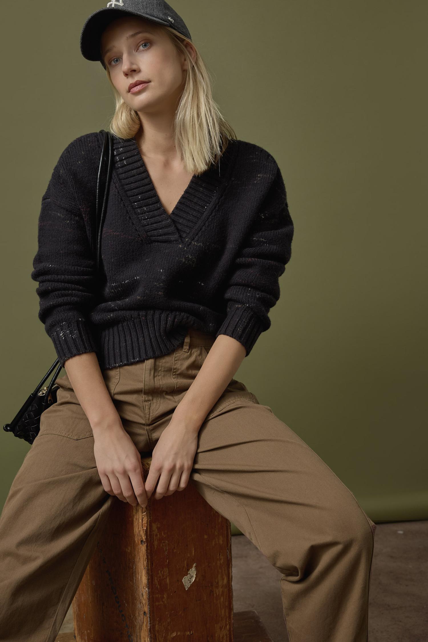 Slant Pocket Twill Pant in color Pecan Image C0