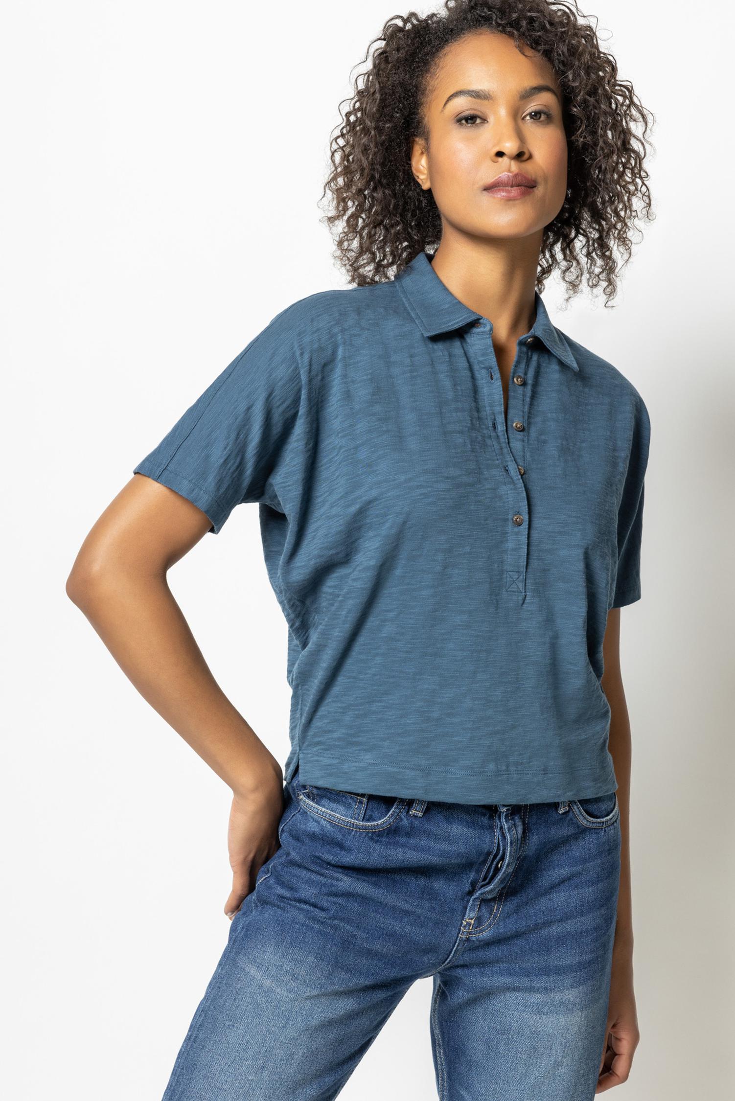 Short Sleeve Dolman Polo