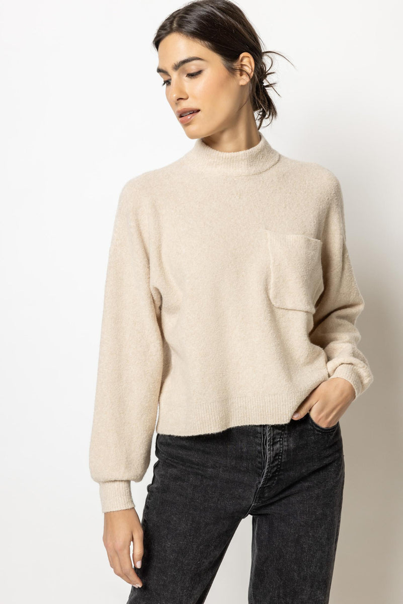 Boxy Pocket Sweater