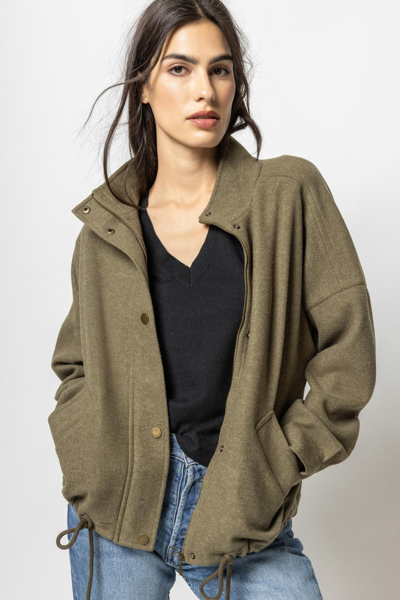 Drop Shoulder Jacket