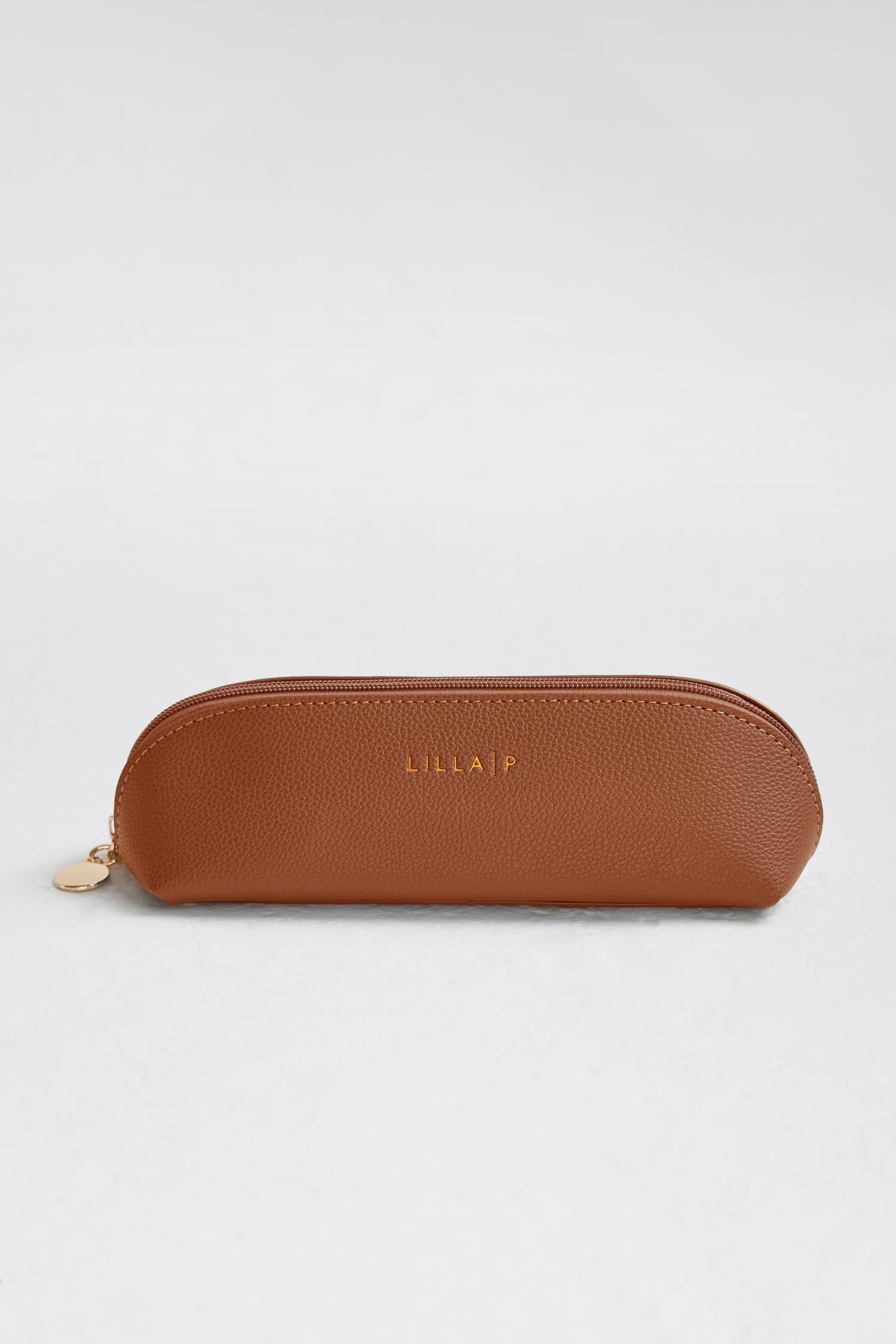 Make Up Bag in color Caramel Image A1