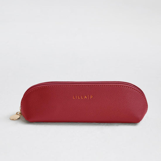 Make Up Bag in color Garnet Image A1
