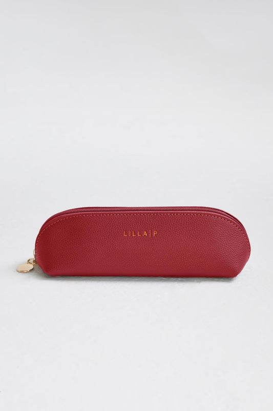 Make Up Bag in color Garnet Image A1