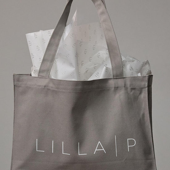 Lilla P Tote Bag in color Taupe Image OS