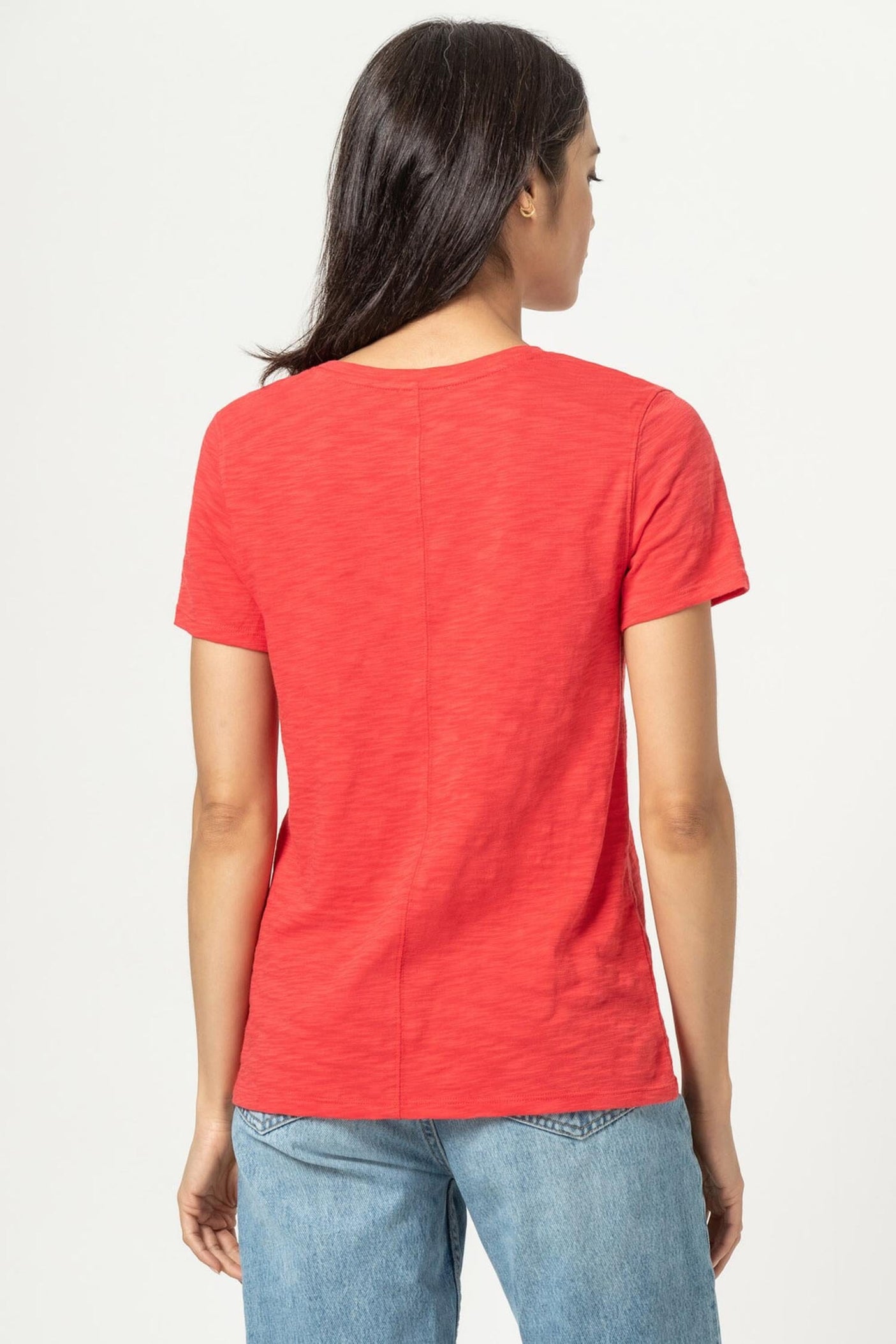 Short Sleeve Back Seam Tee