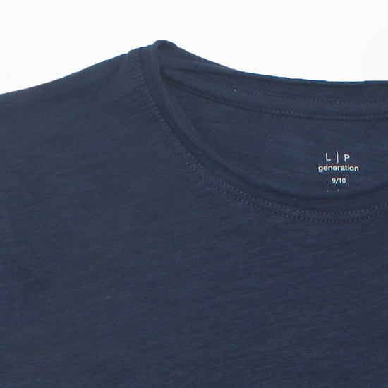 Long Sleeve Tee Womens Top Navy A6