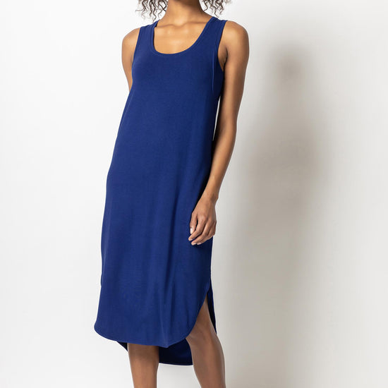 Easy Tank Dress Womens Dress Cobalt A1