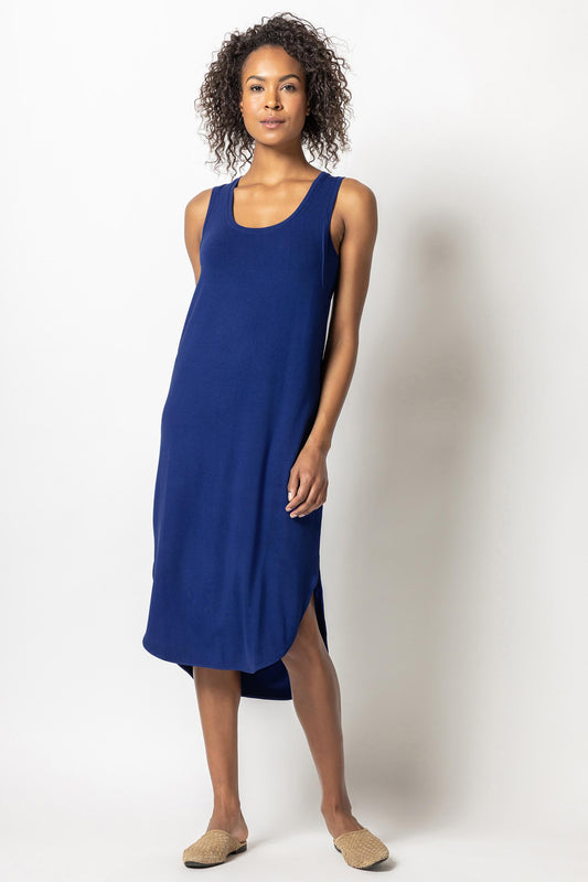 Easy Tank Dress Womens Dress Cobalt A1