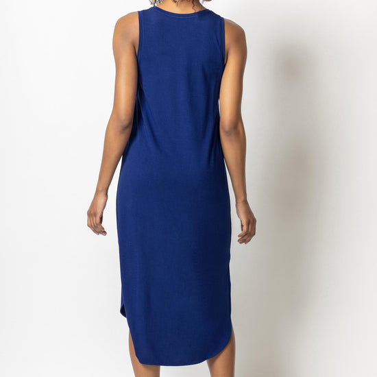 Easy Tank Dress Womens Dress Cobalt A2