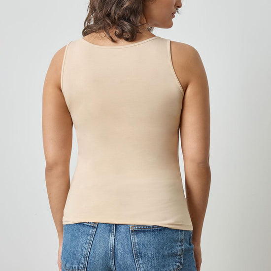 Scoop Tank in color Nude Image A4