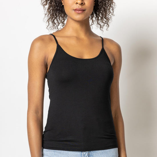 Camisole Womens Top Black A1