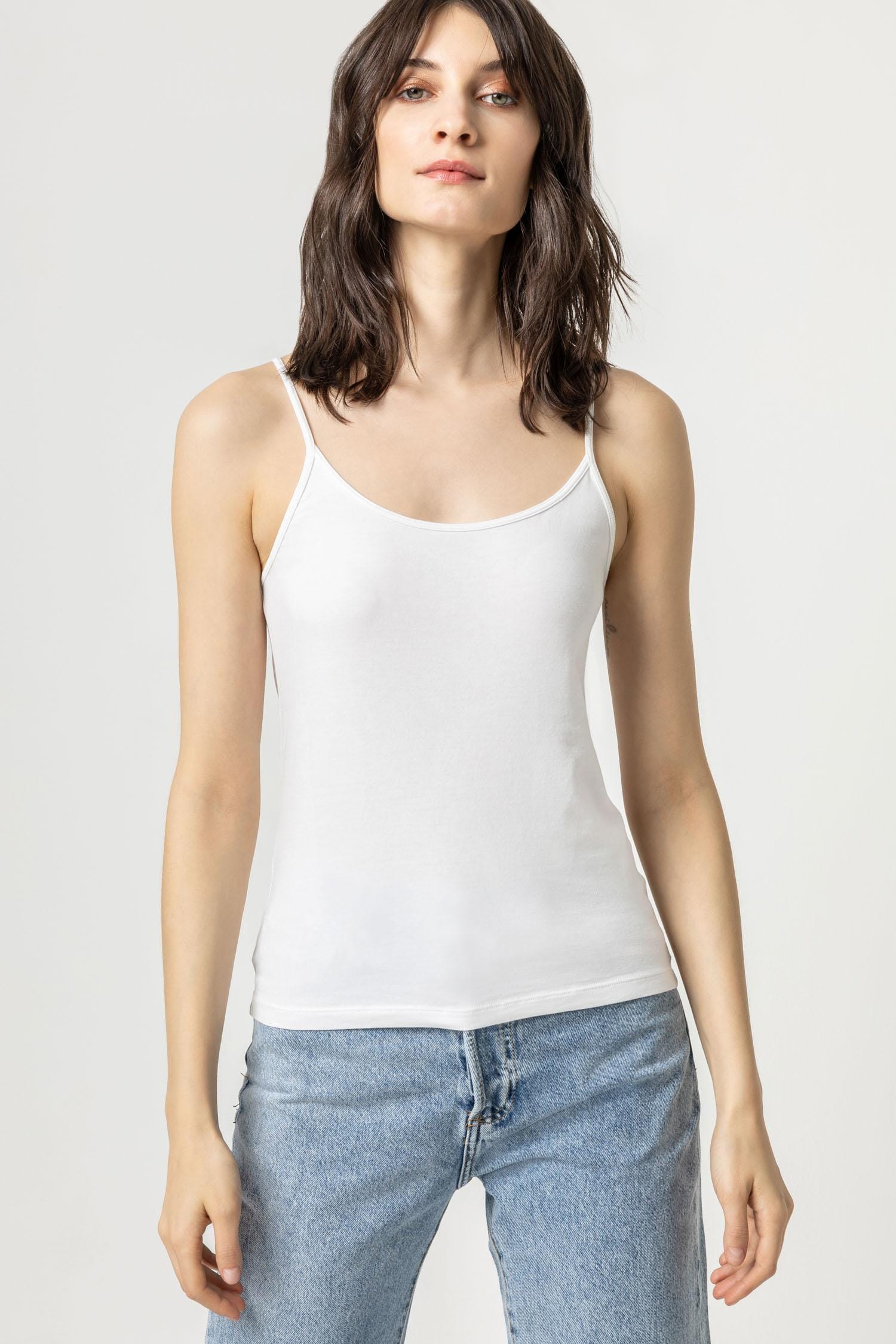 Camisole Womens Top White A1