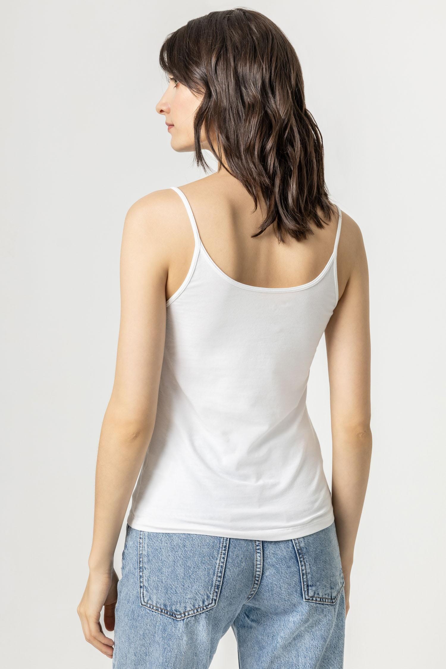 Camisole Womens Top White A2