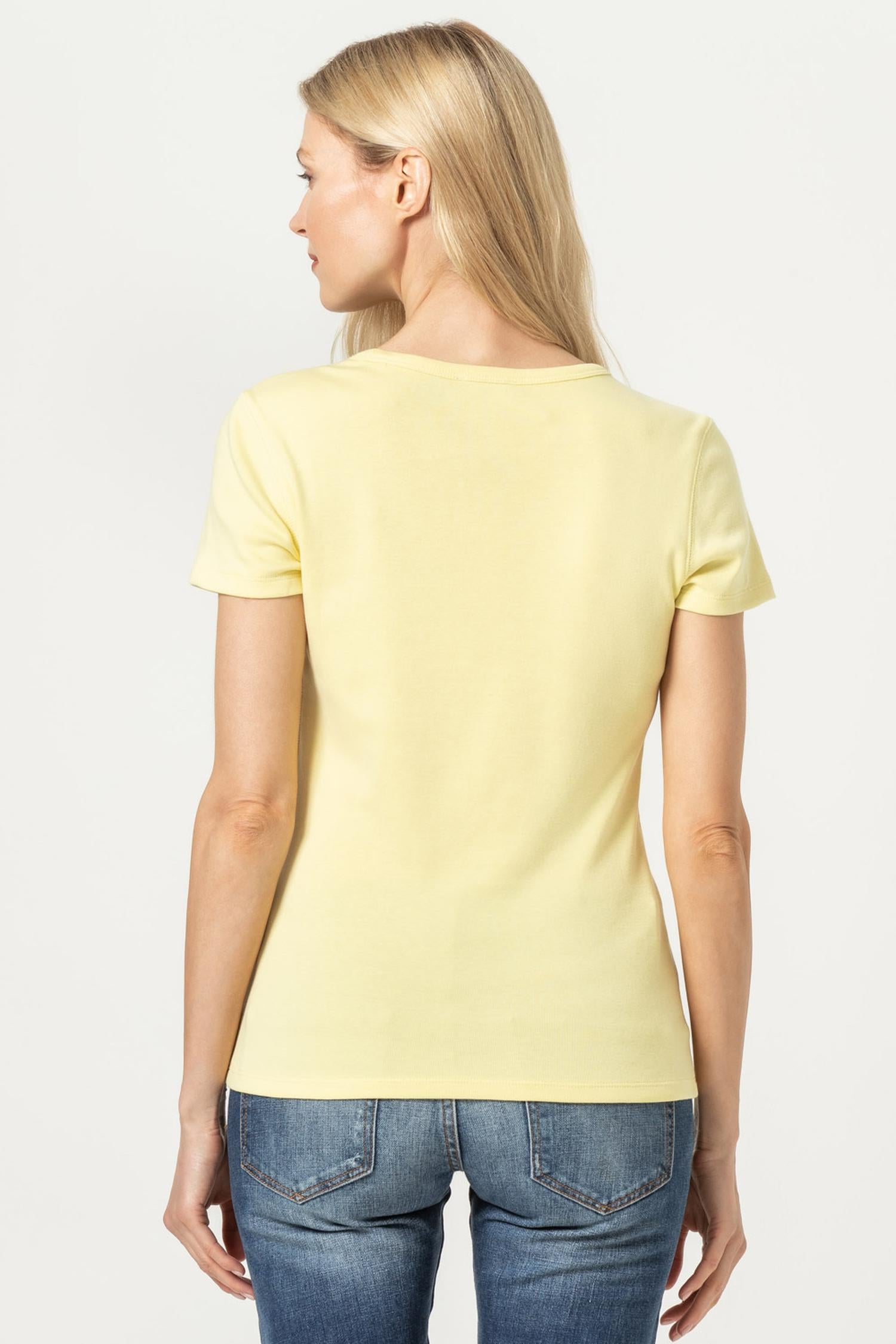 Short Sleeve Crew Womens Top Limelight A2