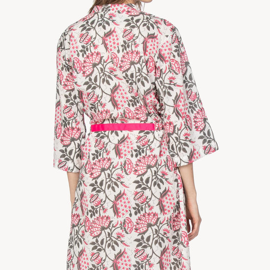 Robe Womens Robe Raspberry Print A2