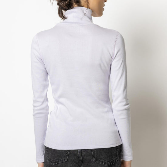 Long Sleeve Turtleneck Tee Womens Top Lily A2