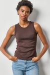 Jewel Tank Womens Top Espresso A3