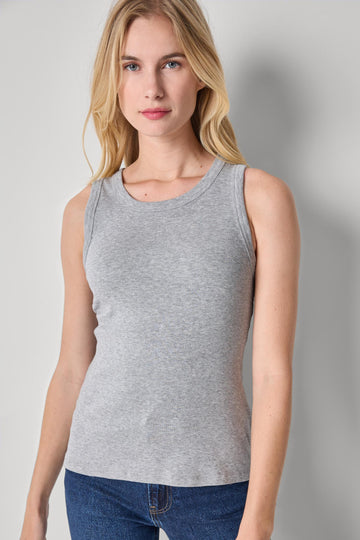 Jewel Tank in color Heather Grey Image A1