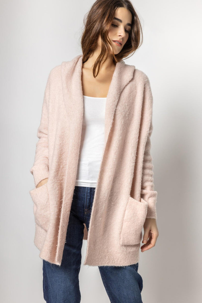 Hooded Duster Sweater
