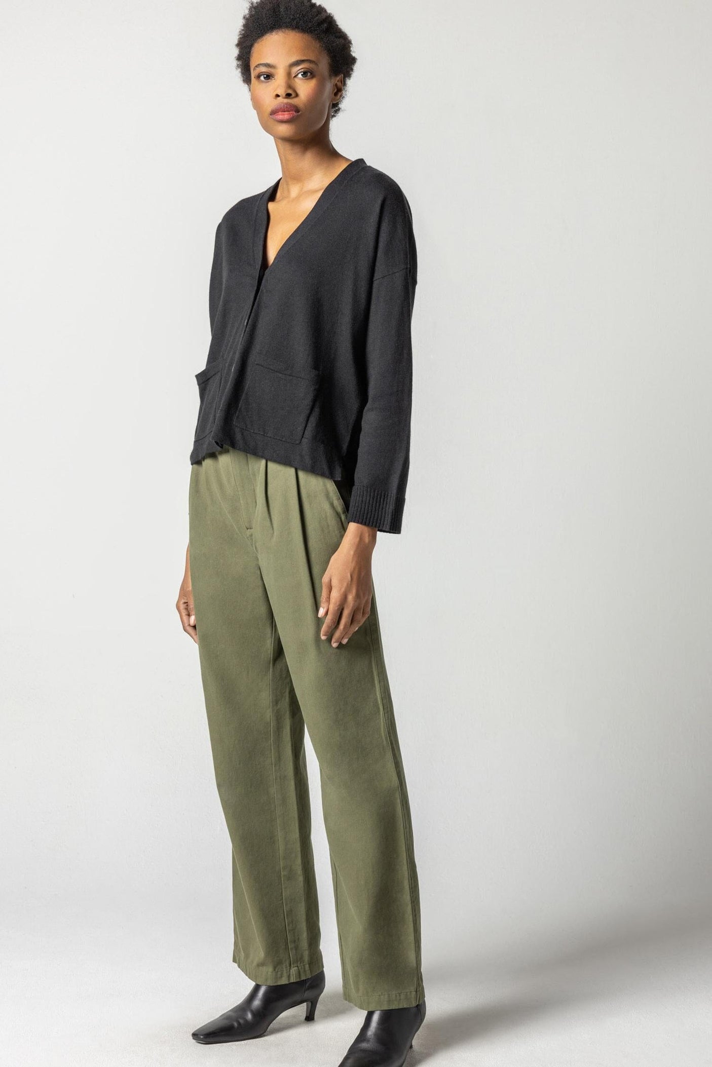 Pleat Front Pants by AERE Online  THE ICONIC  Australia