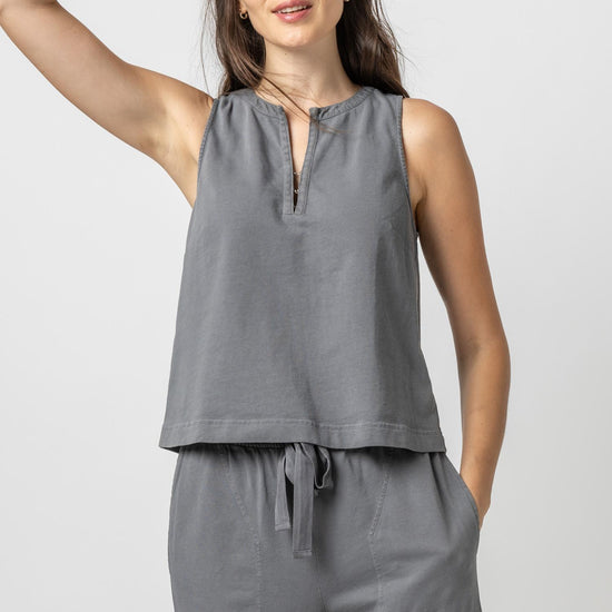 Hook & Eye Top Womens Top Granite A1