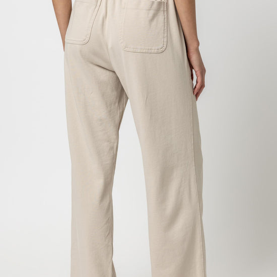 Drawstring Waist Pant Womens Pant Pebble A2