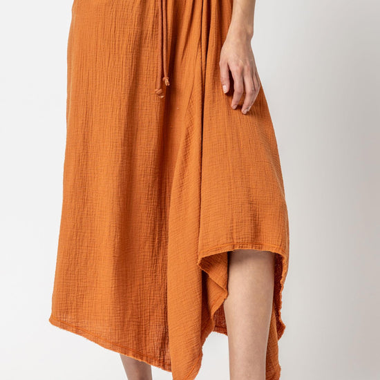 Gauze Waterfall Skirt Womens Skirt Sienna A1