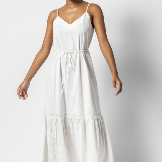 Cami Maxi Dress Womens Dress White A1