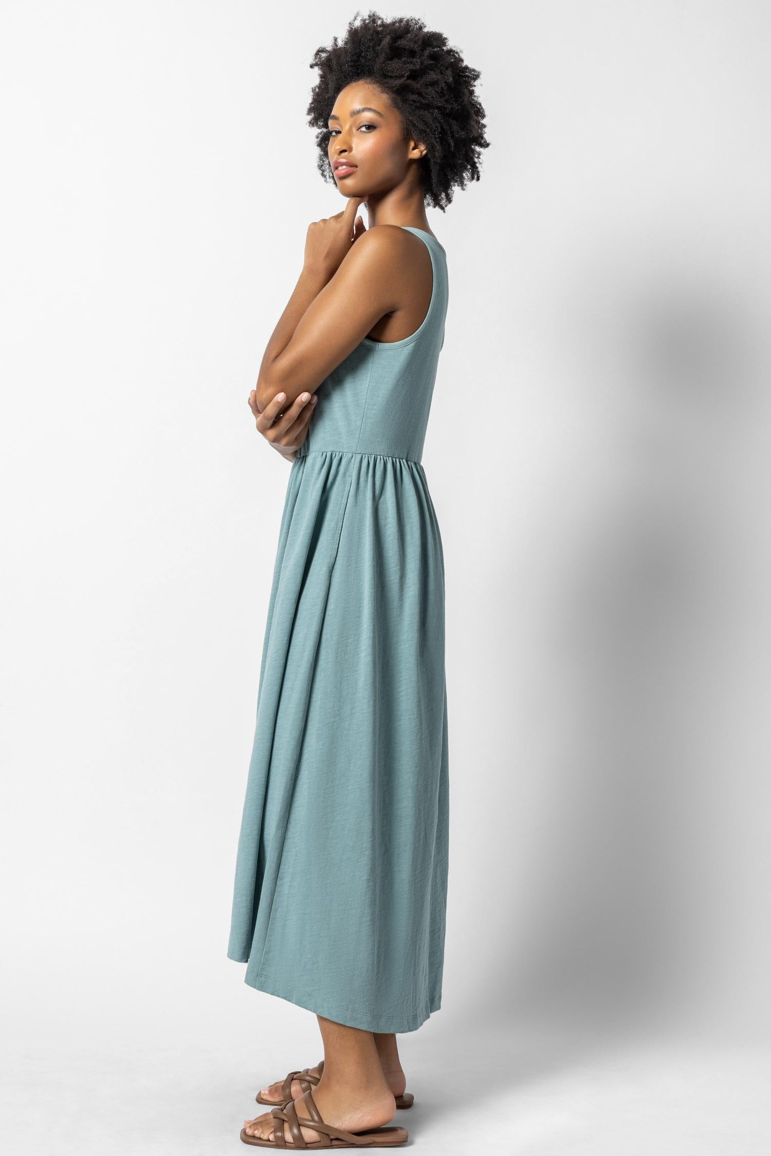 Hi Low Maxi Tank Dress