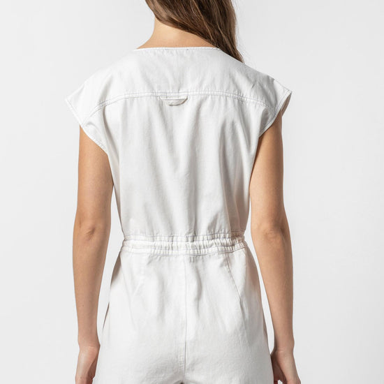 Short Sleeve Romper Womens Short White A2