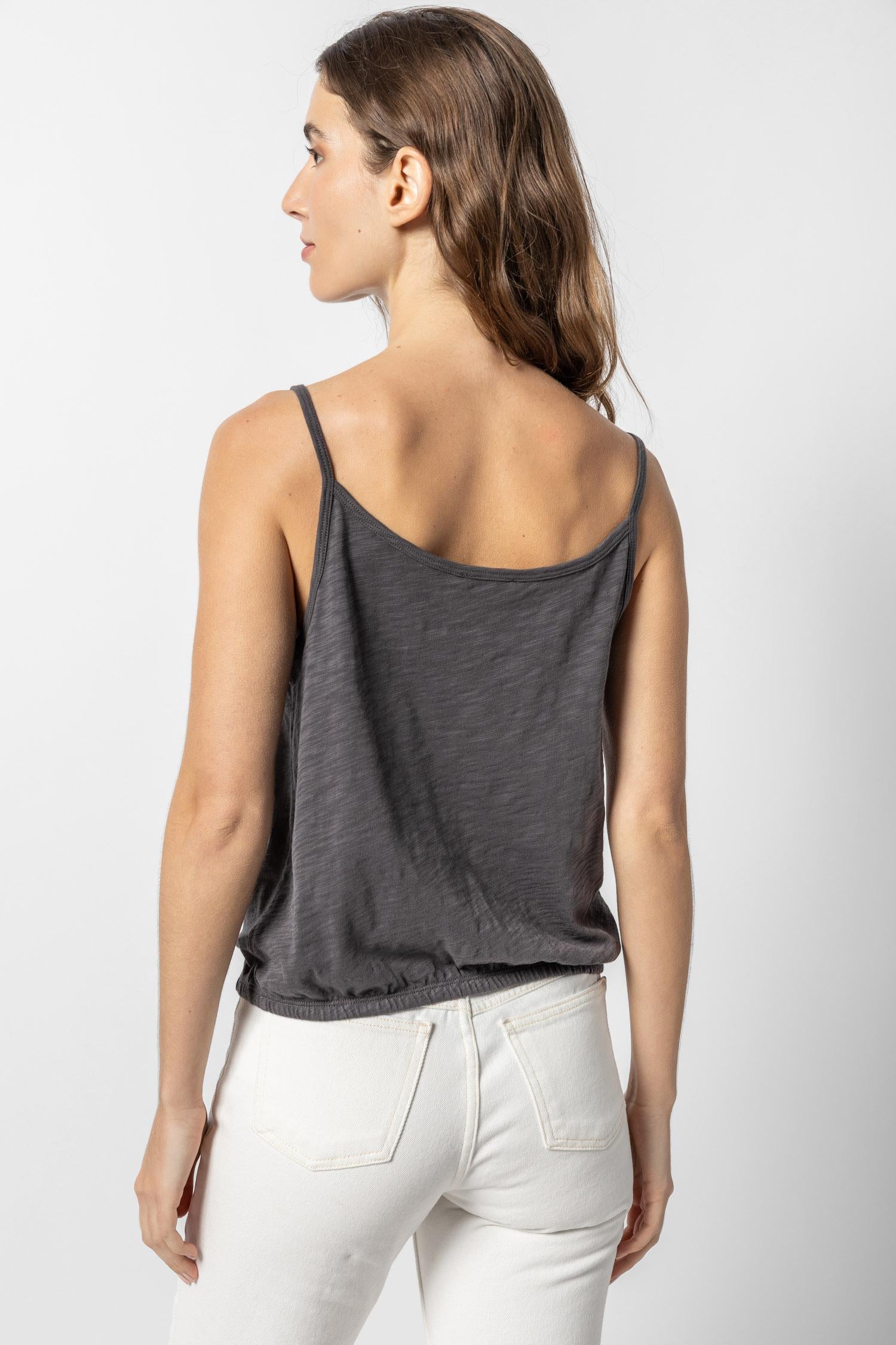 Elastic Hem Camisole Womens Top Stingray A2