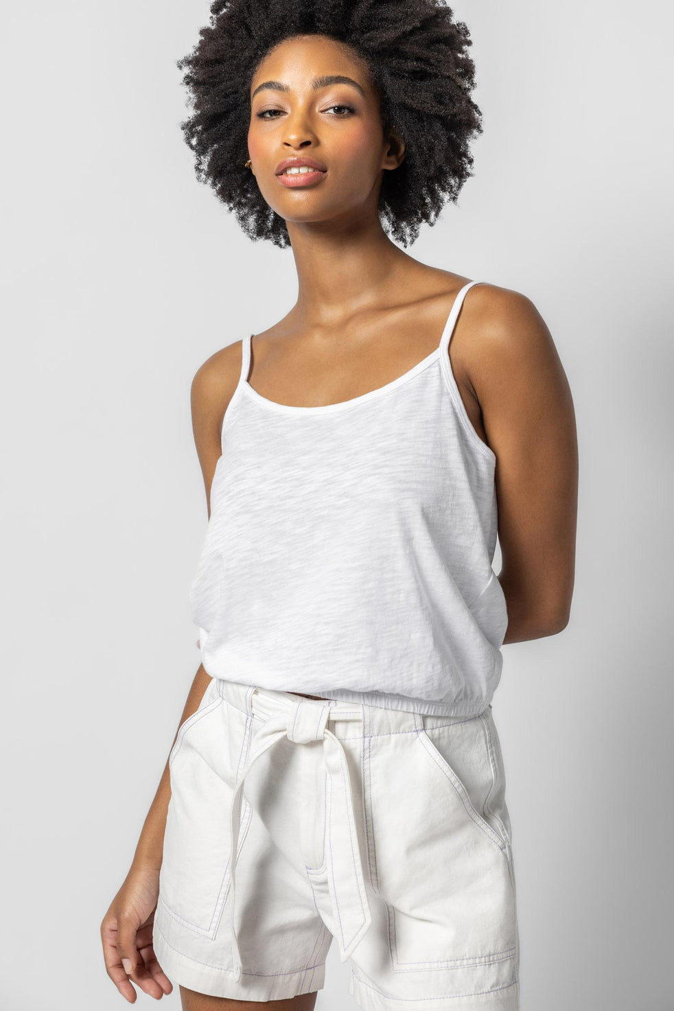 Lilla P Side Panel Terry Pant - Rosewater