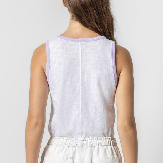 Colorblock Tank Womens Top Lily Trim A3