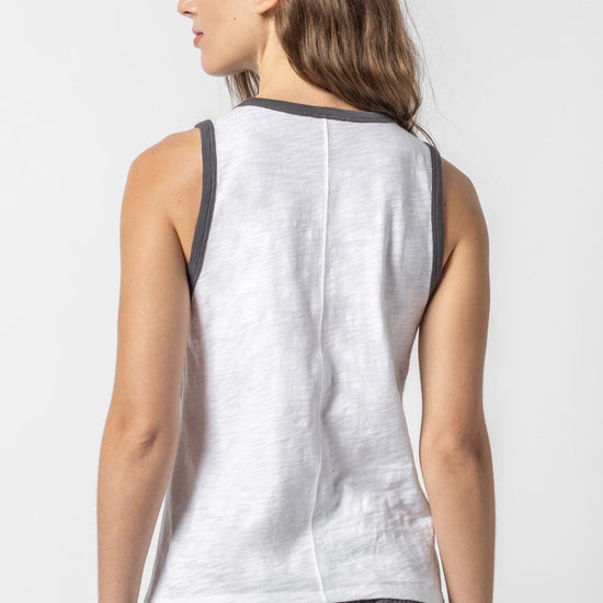 Colorblock Tank Womens Top Stingray Trim A3