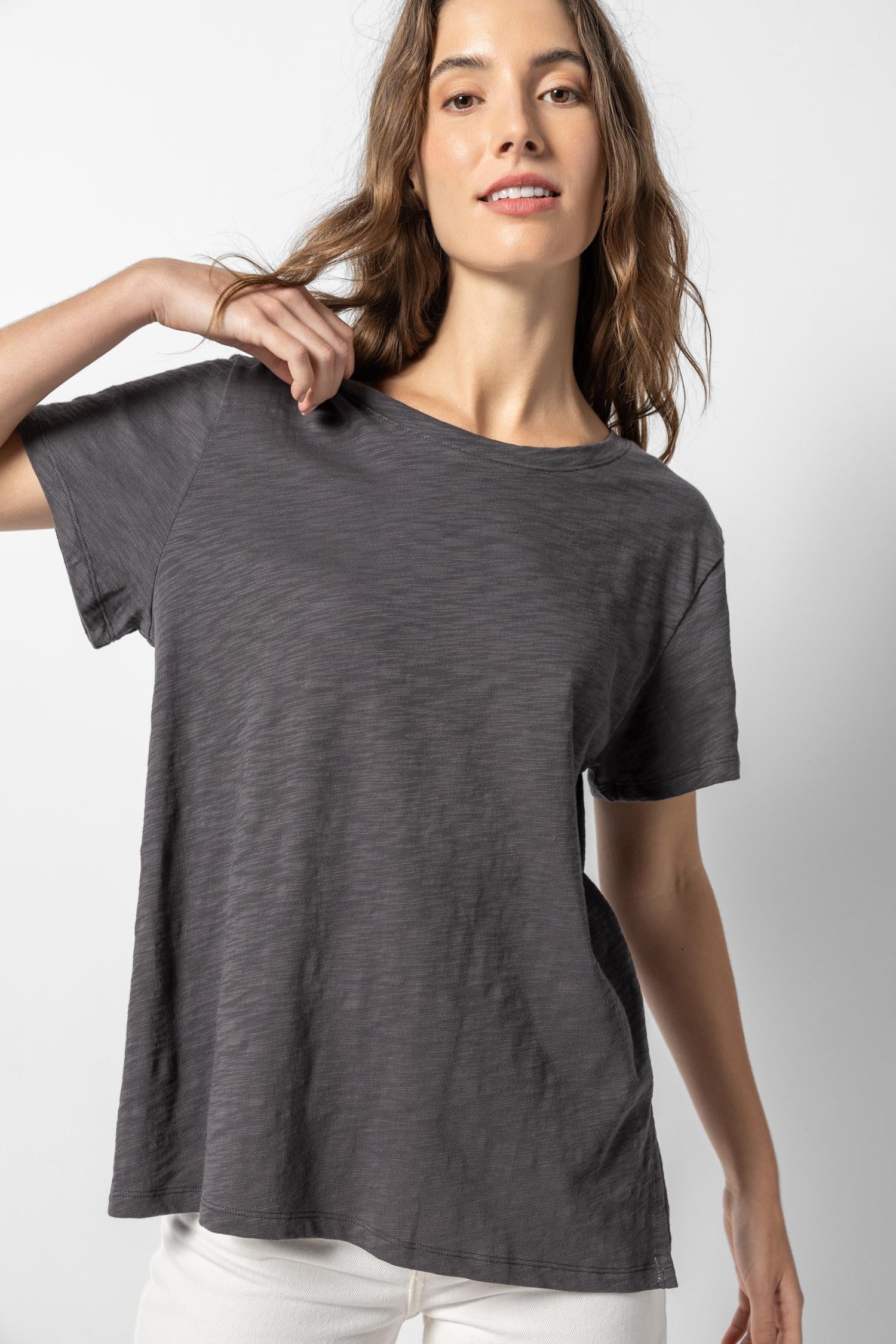 Oversized Boyfriend Tee Womens Top Stingray A1